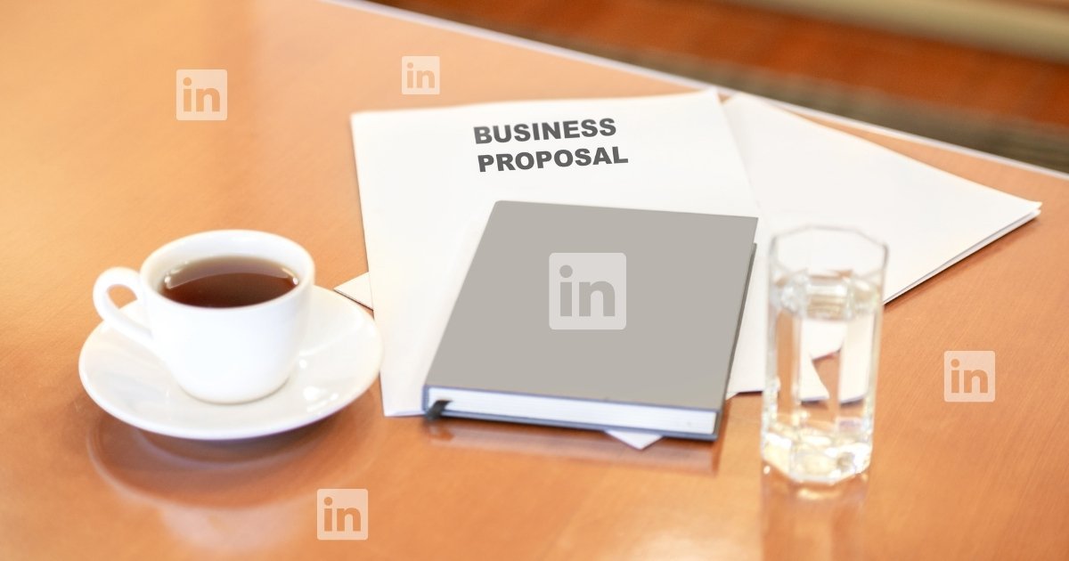 LinkedIn Message For Business Proposal